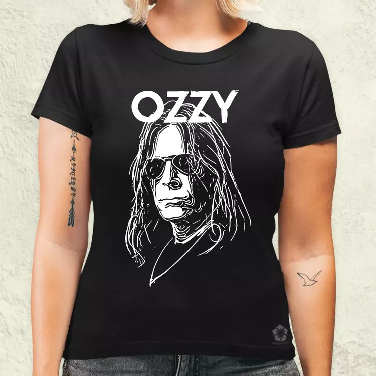 Ozzy sziluett női póló