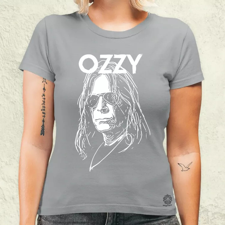 Ozzy sziluett női póló