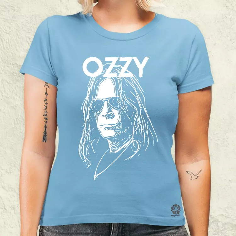 Ozzy sziluett női póló