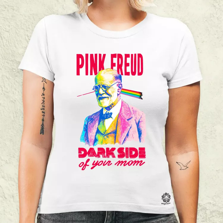 Pink Freud női póló