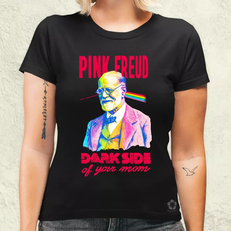 Pink Freud női póló