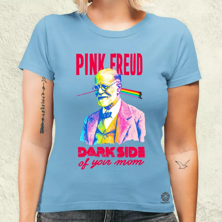 Pink Freud női póló