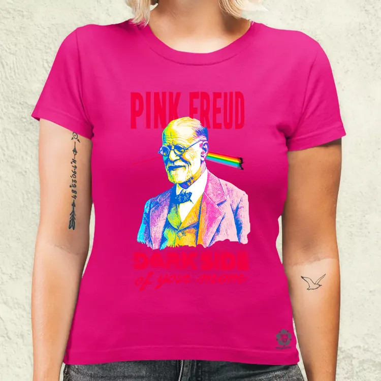 Pink Freud női póló