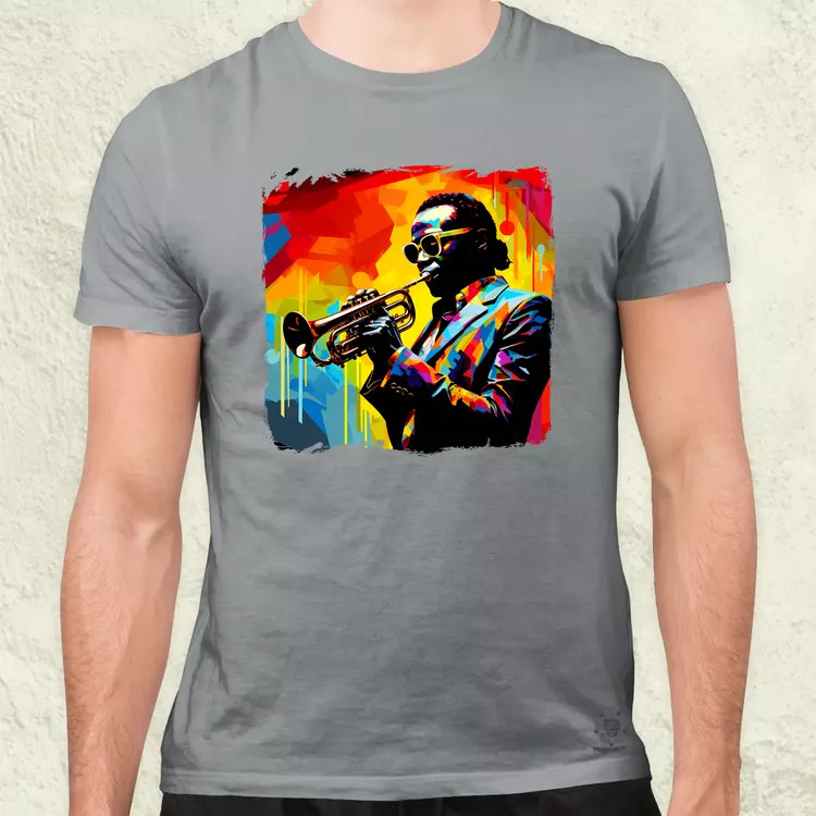 Pop art Miles Davis v1 férfi póló