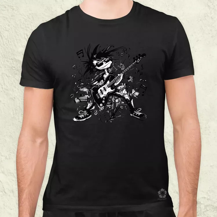 Rajzfilm punk srác v20 férfi póló