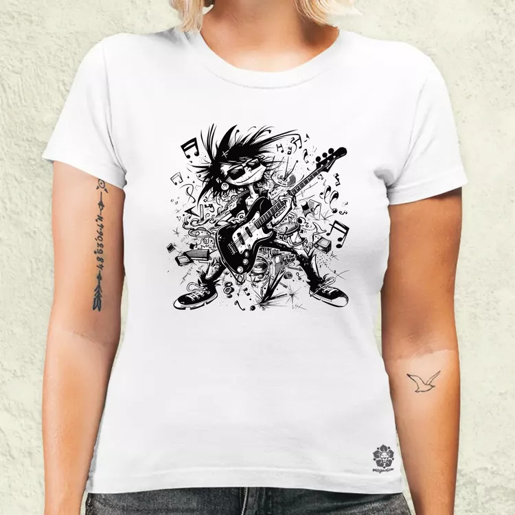 Rajzfilm punk srác v20 női póló