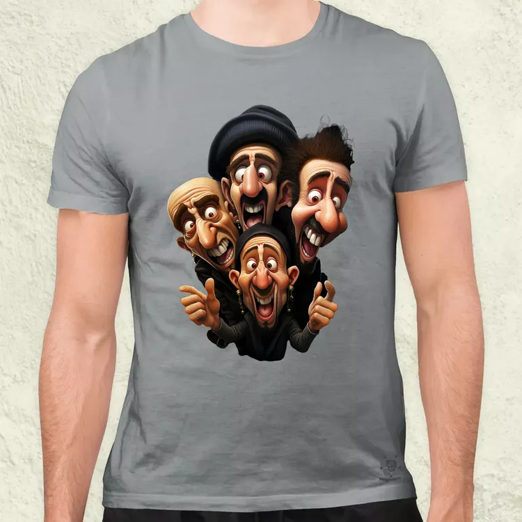 System of a Down karikatúra v1 férfi póló