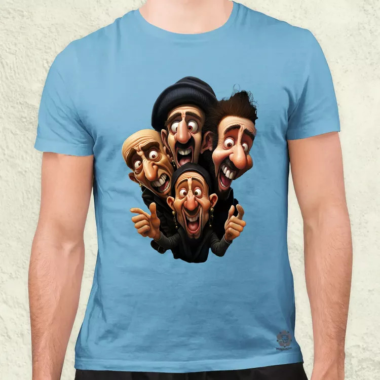 System of a Down karikatúra v1 férfi póló