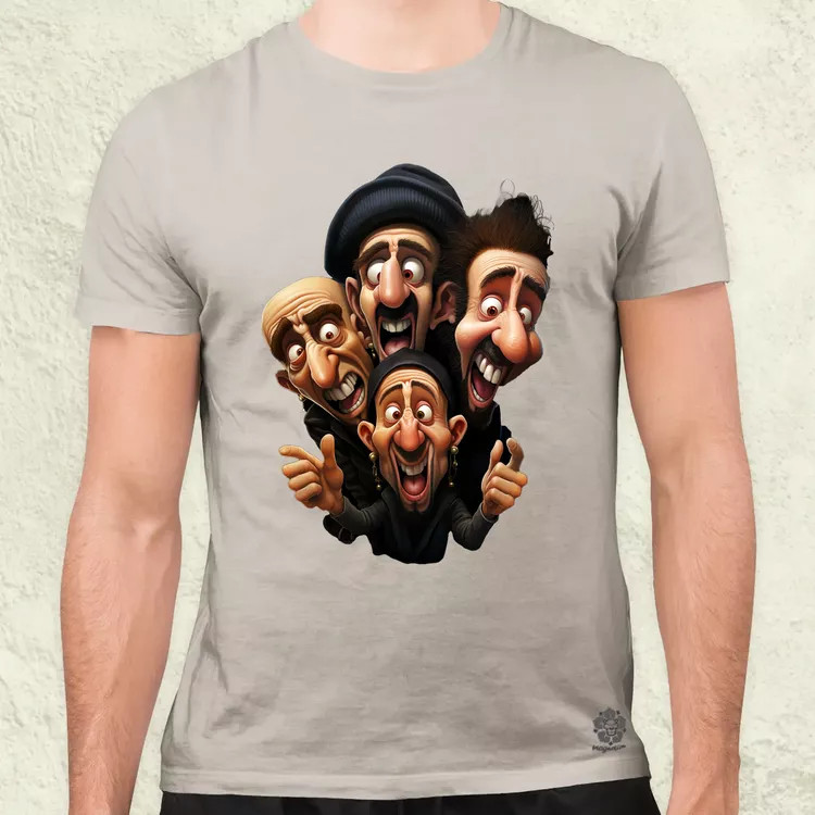 System of a Down karikatúra v1 férfi póló