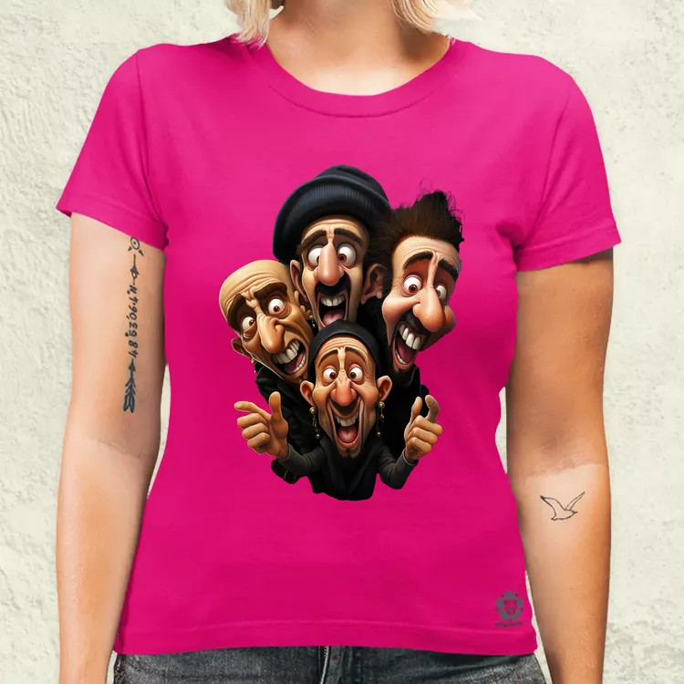 System of a Down karikatúra v1 női póló