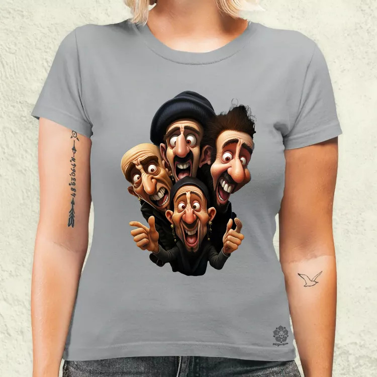System of a Down karikatúra v1 női póló