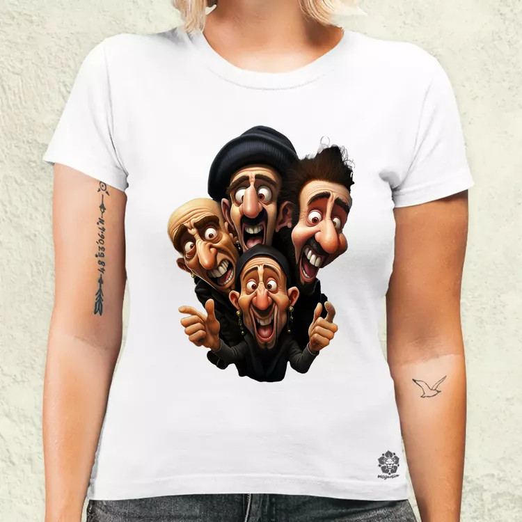 System of a Down karikatúra v1 női póló