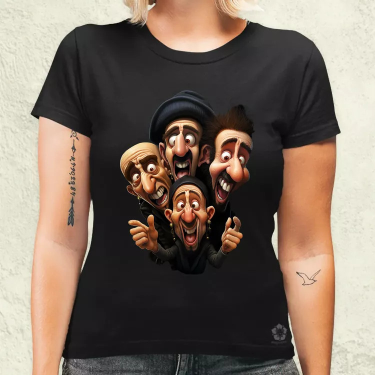 System of a Down karikatúra v1 női póló