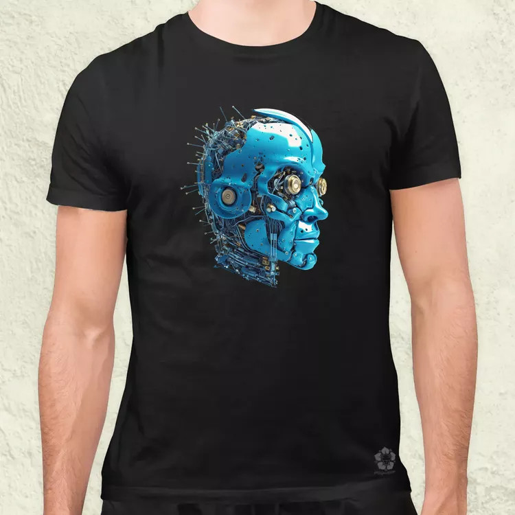 AI portré v2 férfi póló
