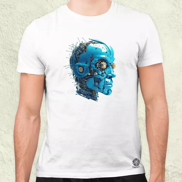 AI portré v2 férfi póló