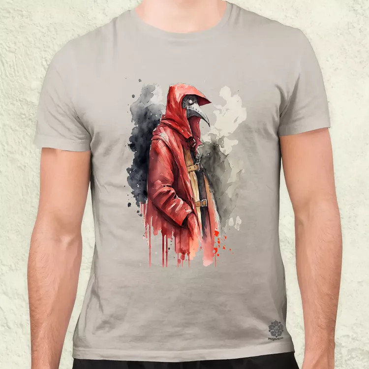 Pestis doktor v2 férfi póló