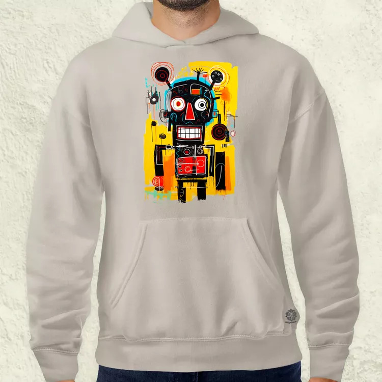 Basquiat béke és technológia v1 férfi pulóver