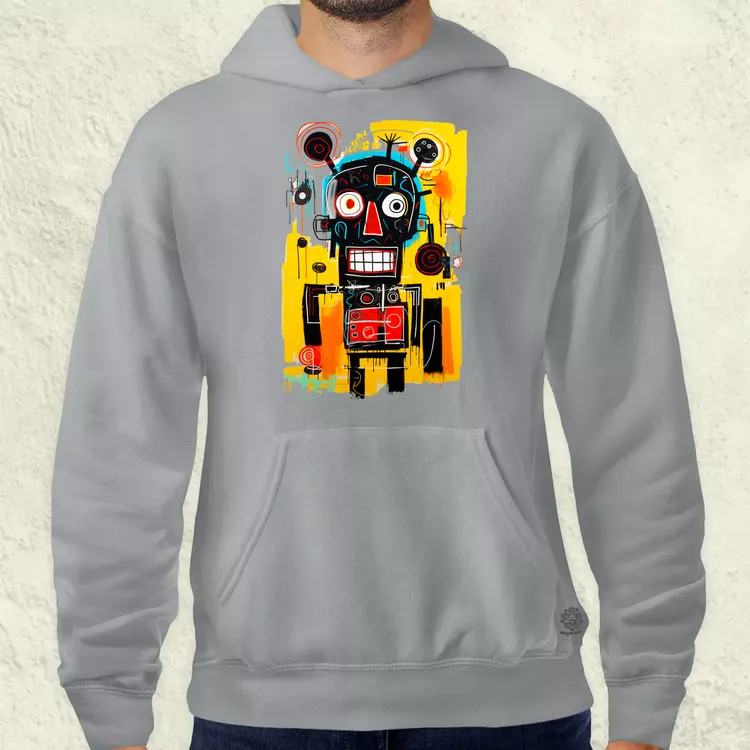 Basquiat béke és technológia v1 férfi pulóver