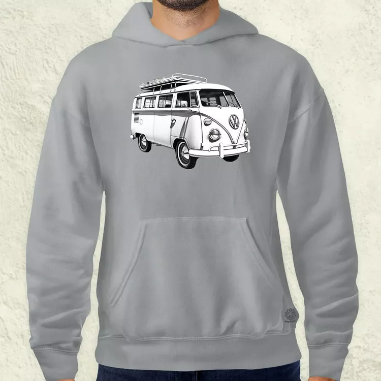 1970 VW Busz v2 férfi pulóver