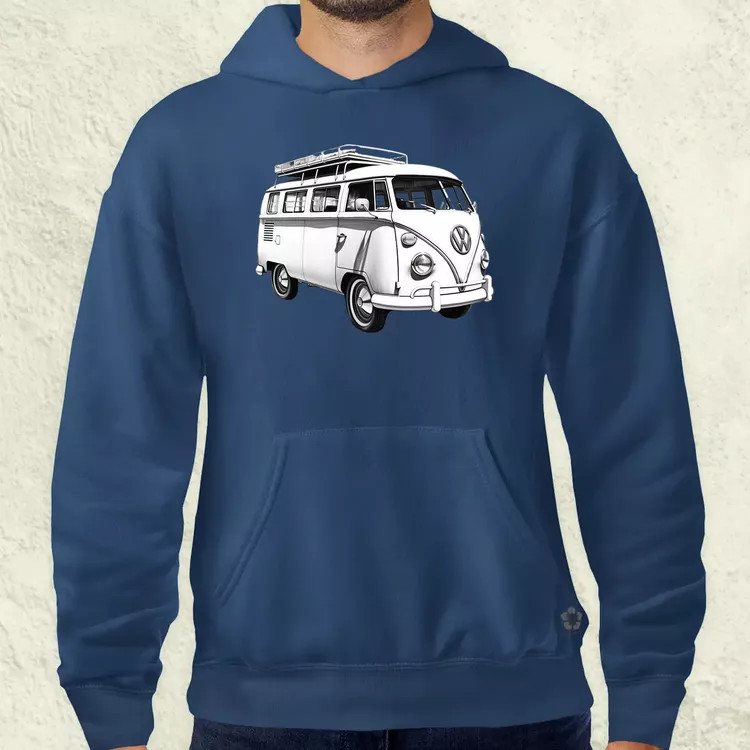 1970 VW Busz v2 férfi pulóver
