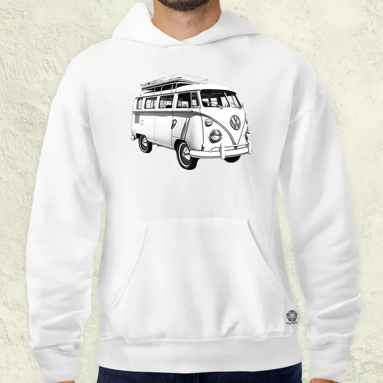 1970 VW Busz v2 férfi pulóver