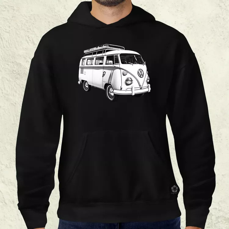 1970 VW Busz v2 férfi pulóver