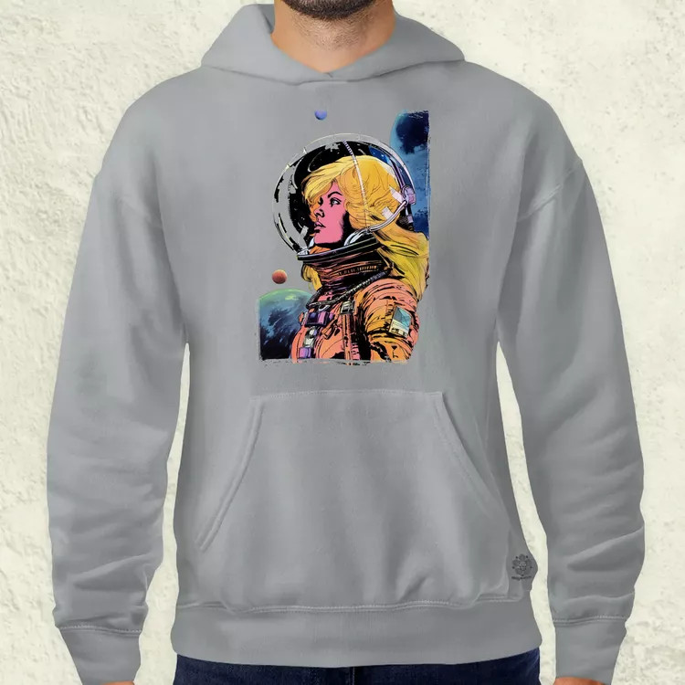 Barbarella fanart v4 férfi pulóver