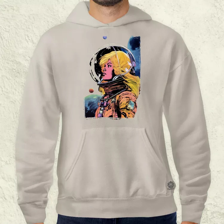 Barbarella fanart v4 férfi pulóver