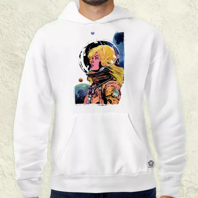 Barbarella fanart v4 férfi pulóver
