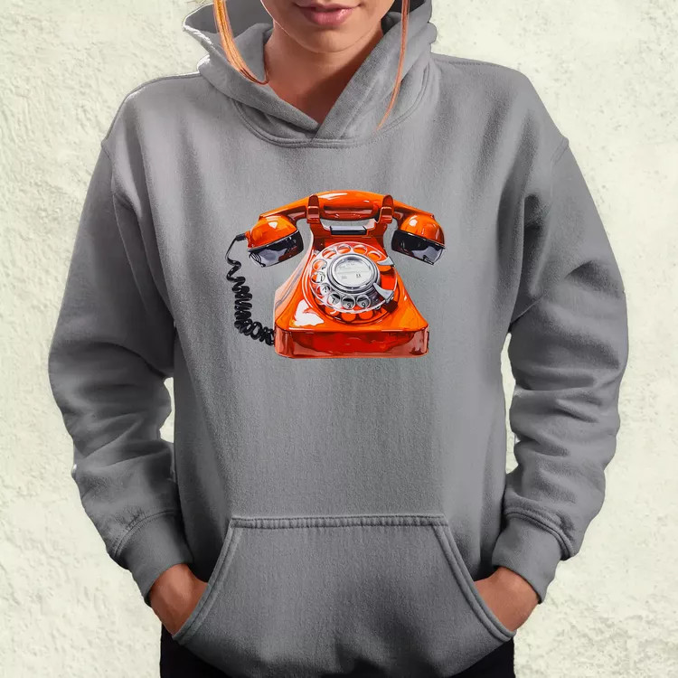 Festett telefon v1 női pulóver