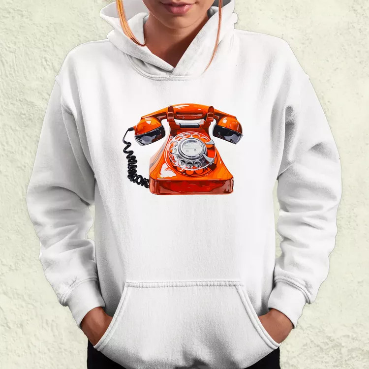 Festett telefon v1 női pulóver