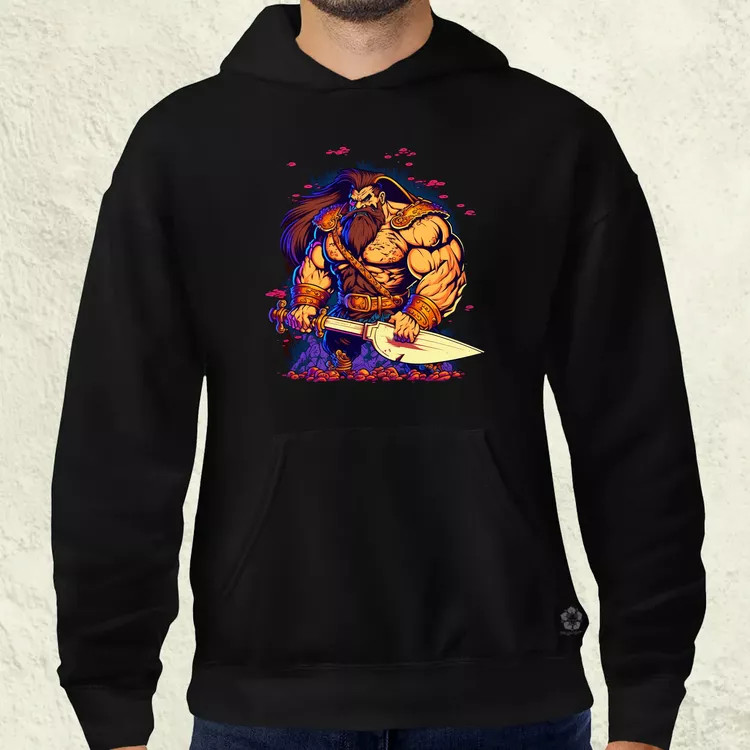 Golden Axe Gilius v2 férfi pulóver