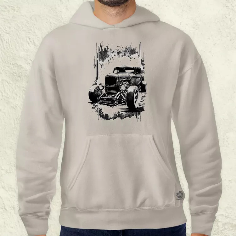 Hot rod v2 férfi pulóver