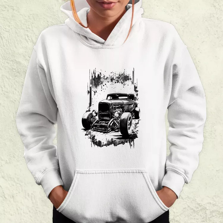 Hot rod v2 női pulóver