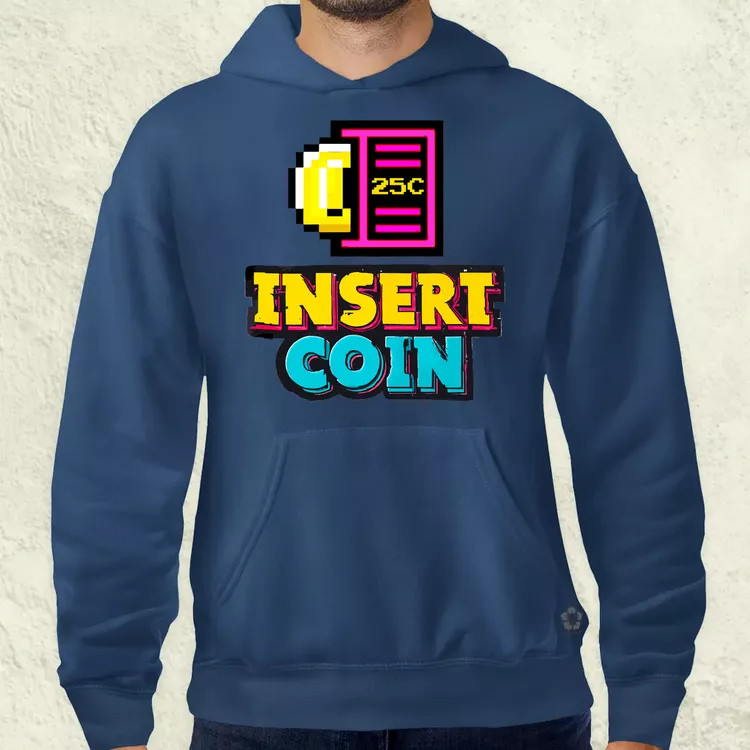 Insert Coin férfi pulóver