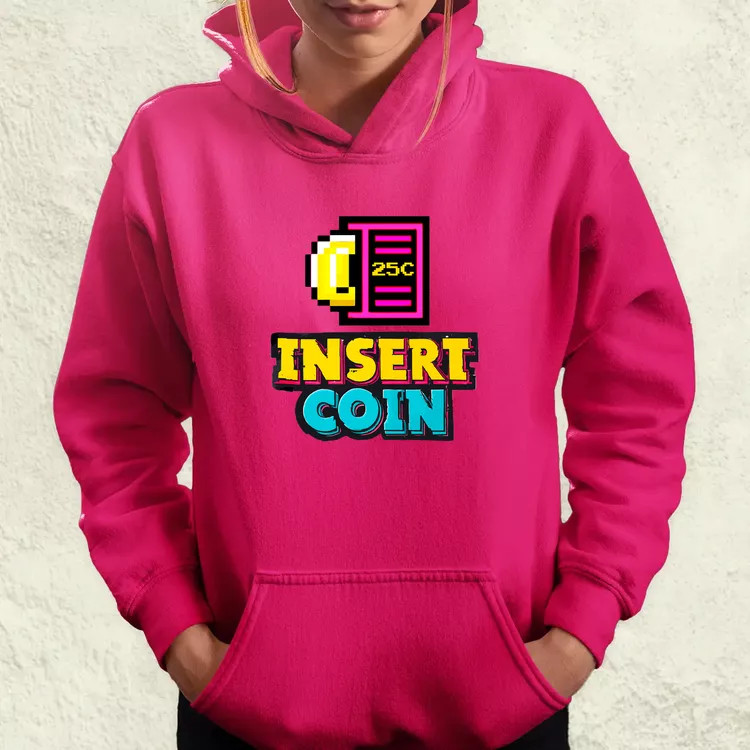 Insert Coin női pulóver