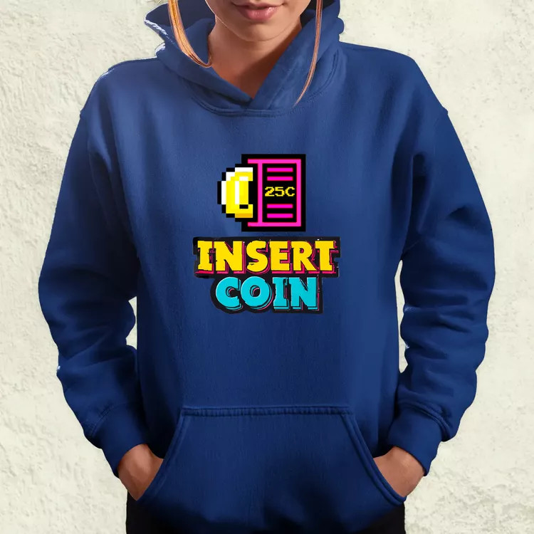 Insert Coin női pulóver