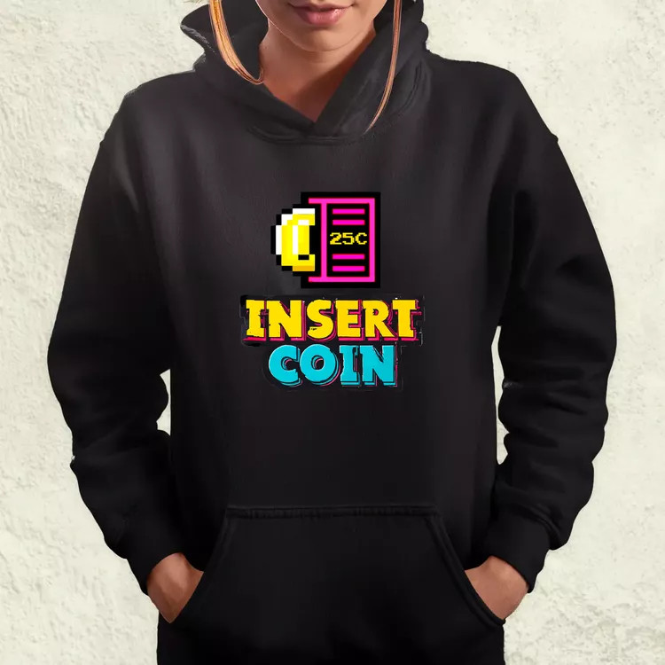 Insert Coin női pulóver