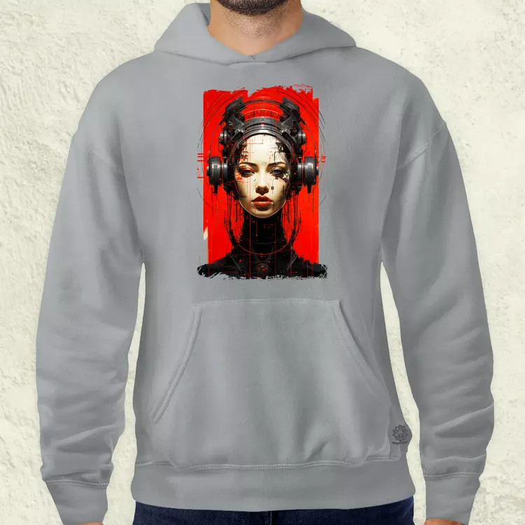 Minimál retrópunk v4 férfi pulóver