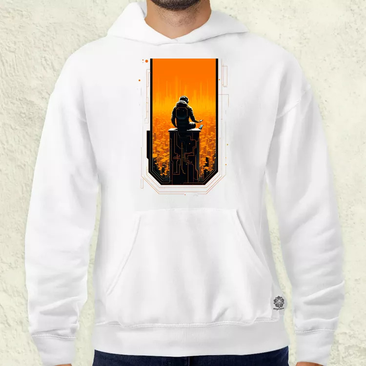 Mono vektor cyberpunk v4 férfi pulóver