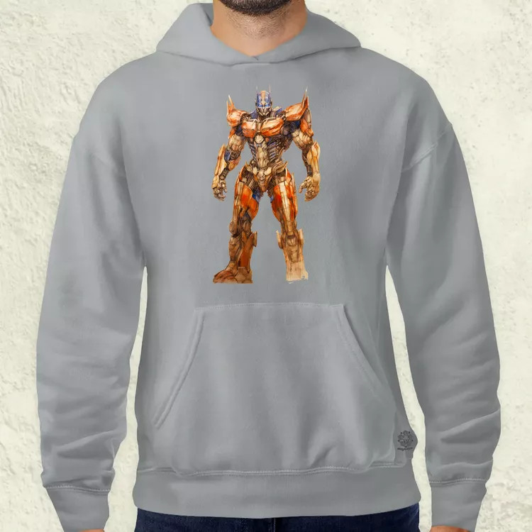 Optimus fanart v1 férfi pulóver