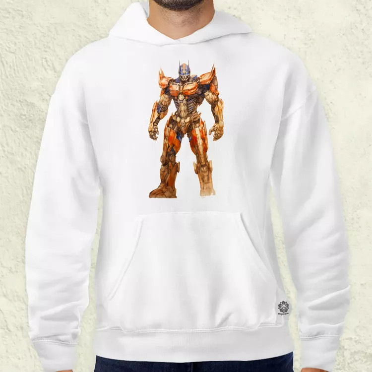 Optimus fanart v1 férfi pulóver
