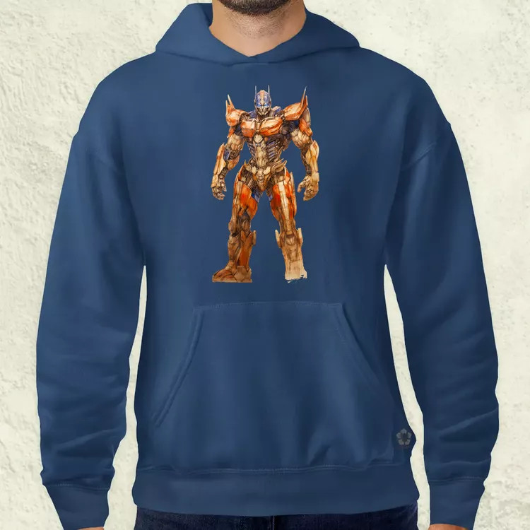 Optimus fanart v1 férfi pulóver