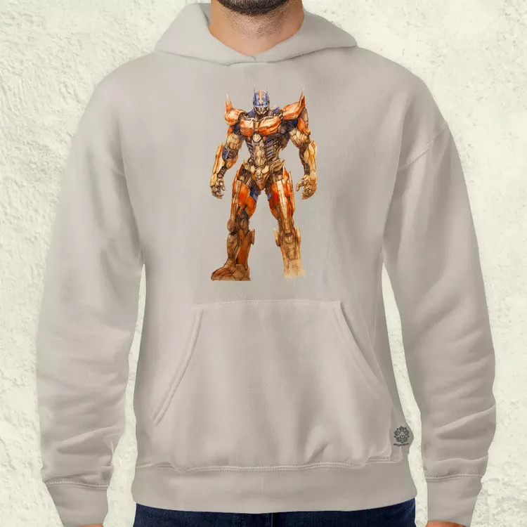 Optimus fanart v1 férfi pulóver