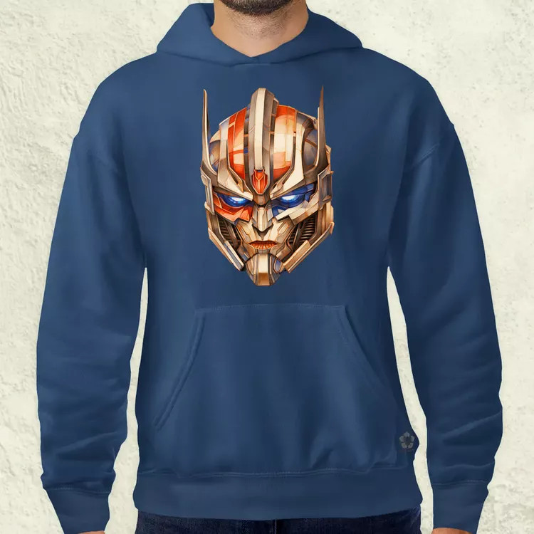 Optimus fanart v4 férfi pulóver