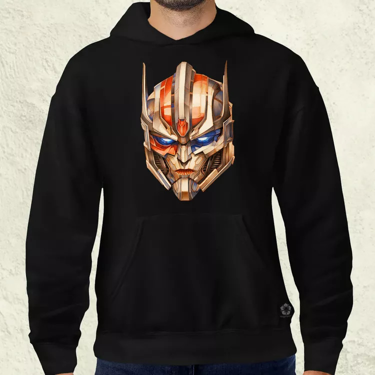 Optimus fanart v4 férfi pulóver