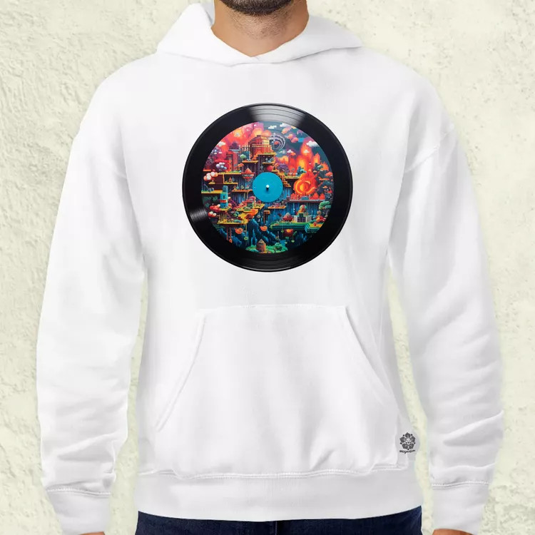 Pixelart bakelit v1 férfi pulóver