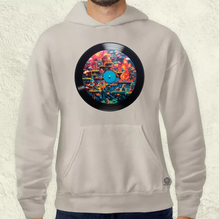 Pixelart bakelit v1 férfi pulóver