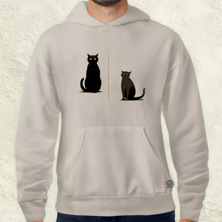Minimál cicák v1 férfi pulóver