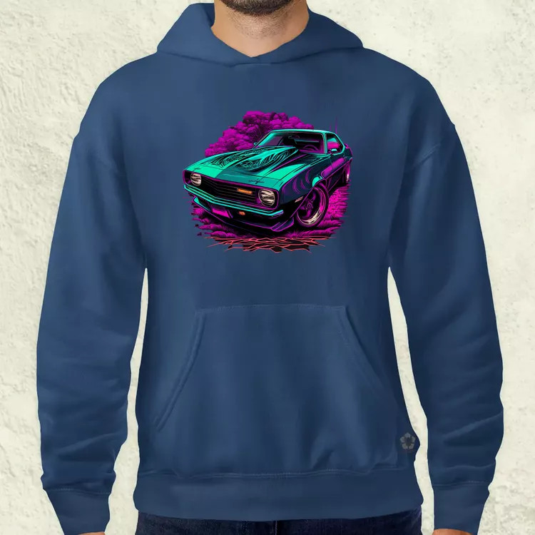 Retró hullám 1969 Chevrolet Camaro v2 férfi pulóver